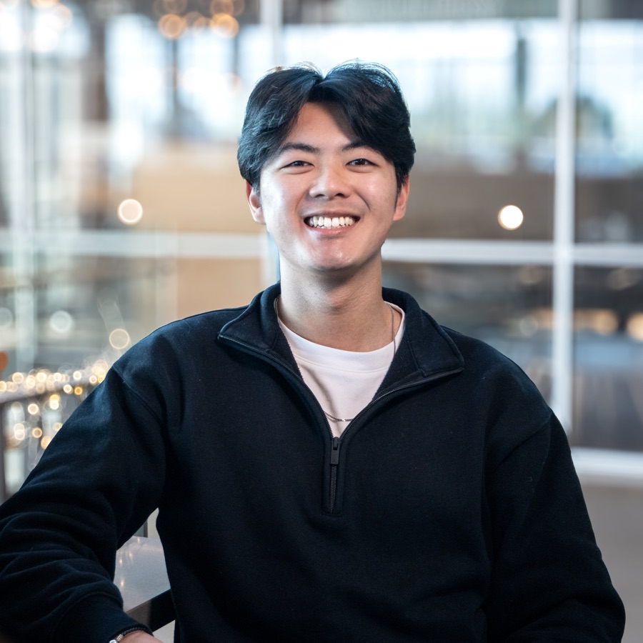 Donald Lee, smiling