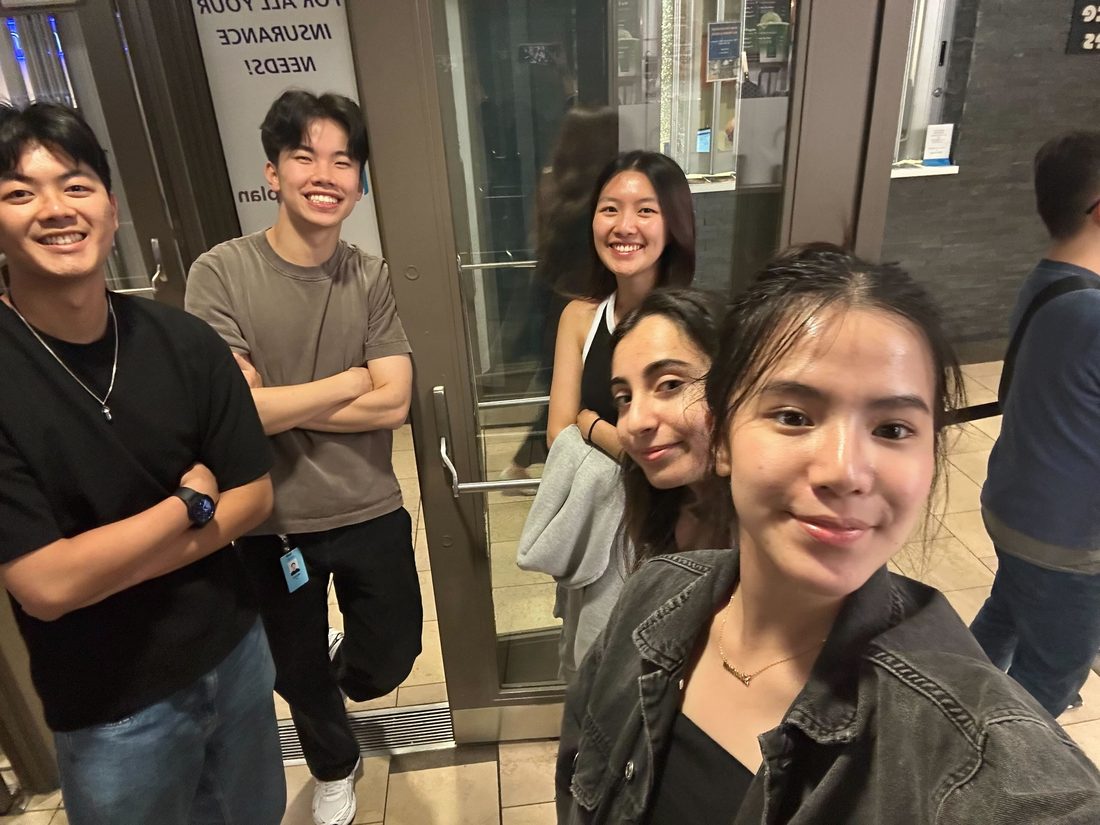 Matcha runs with nwAmazon interns
